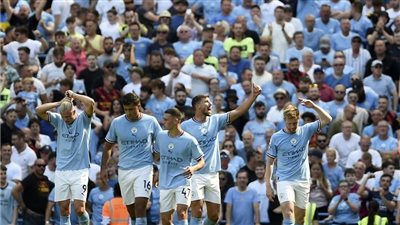 مانشستر سيتي يكرر إنجاز ليفربول ويونايتد ووست هام 