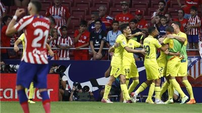 فياريال يفوز على أتلتيكو مدريد 0/2 في الدوري الإسباني