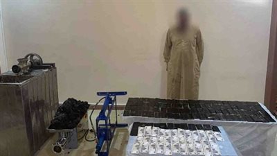 ضبط مصنع لإنتاج الحشيش يديره أجنبي في الشرقية 