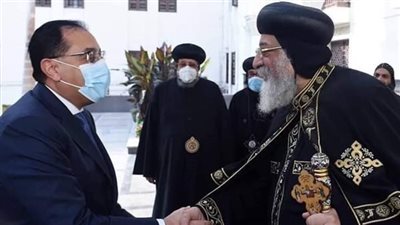 رئيس الوزراء يلتقي البابا تواضروس الثاني وشباب ملتقى لوجوس الثالث 