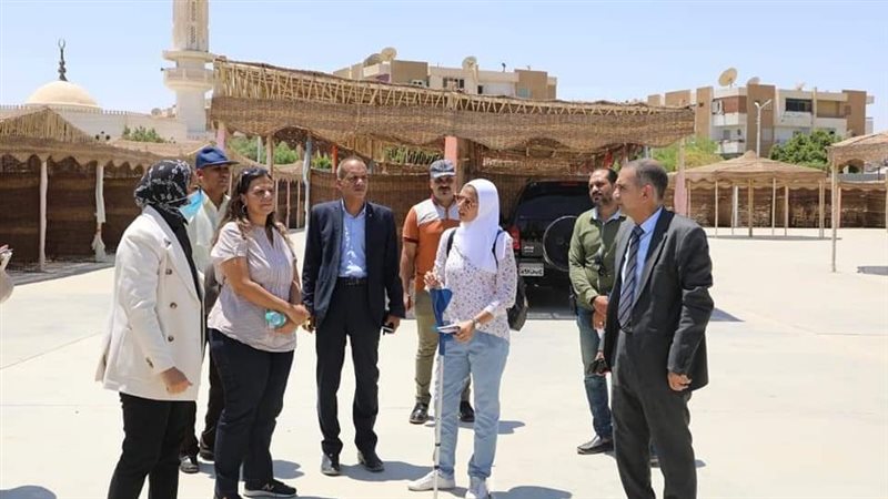 جانب من لقاء محافظ