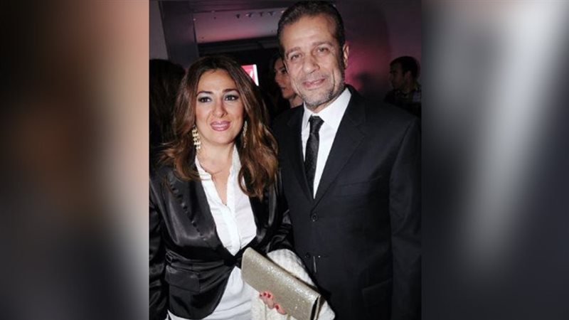 شريف منير وزوجته