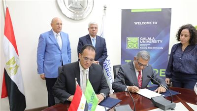 وزير التعليم العالي يشهد توقيع بروتوكول تعاون بين جامعتي الجلالة ومصر للعلوم والتكنولوجيا