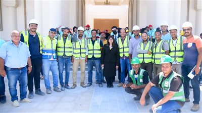 الهجرة تنظم زيارة لوفد من ملتقى لوجوس الثالث 2022 بالمدينة التراثية في العلمين الجديدة