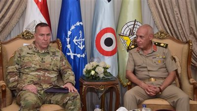 أكاديمية ناصر العسكرية للدراسات العليا تستضيف الملحق العسكرى الأمريكى بالقاهرة 