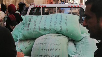 ضبط مخبز جمع نصف طن دقيق بلدى مدعم بوسط الإسكندرية