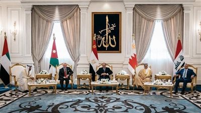  لقاء أخوى خاص بالعلمين: زعماء مصر والإمارات والأردن والبحرين والعراق يبحثون تعزيز العلاقات في مختلف المجالات..الاستغلال الأمثل لجميع المجالات المتاحة لتعزيز التعاون بينهم
