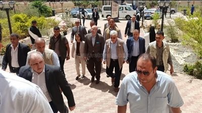 وزير التعليم العالي يتفقد أقساما ومباني الجامعة التكنولوجية ببني سويف