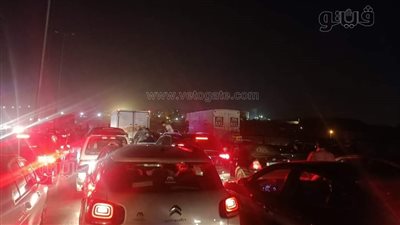 أول صور لحادث الطريق الدائرى المروع بالجيزة