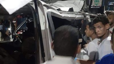 لقطات جديدة لحادث دائري الجيزة واشتعال النيران بسيارة وتحطم باقي السيارات |فيديو