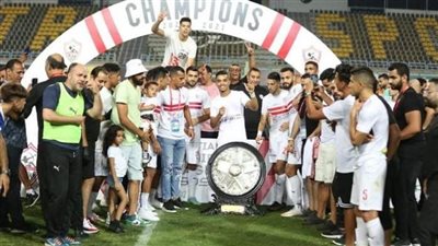نادي المقاولون العرب يهنئ الزمالك بالتتويج بالدوري