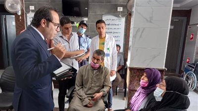 مدير الهيئة العامة للرعاية الصحية بالإسماعيلية يفاجئ وحدة طب الأسرة بأبو طفيلة