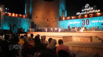 في أجواء روحانية.. ياسين التهامى يبدع في سماء القلعة وسط حضور كبير| صور 