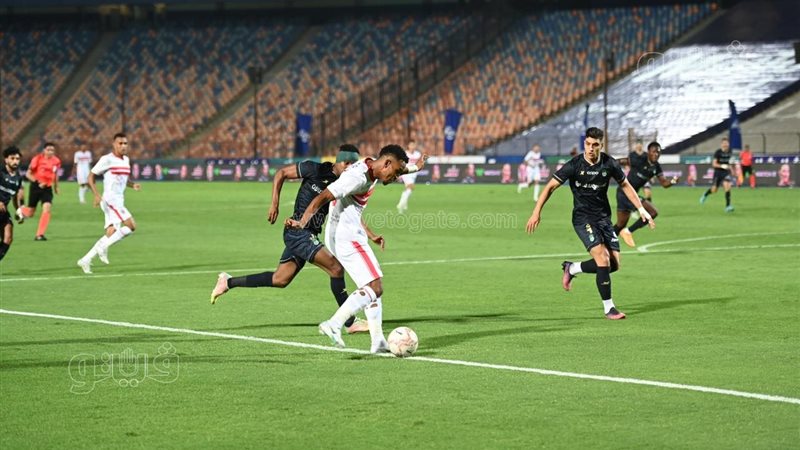 من مباراة الزمالك