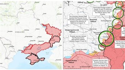في عيد استقلالها.. تعرف على مناطق سيطرة روسيا بأوكرانيا
