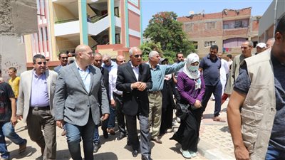محافظ الجيزة: تقدم نسب الإنجاز بـ116 مشروعا تعليميا وصحيا بقري حياة كريمة| صور