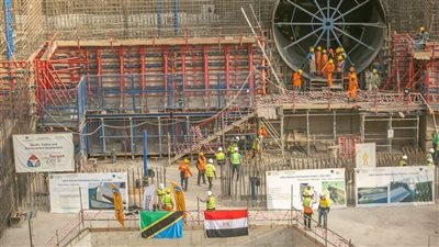 10 معلومات ترصد مستجدات تنفيذ مشروع بناء سد جوليوس نيريرى رمز التعاون بين مصر وتنزانيا | صور