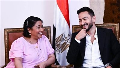 رسالة مفاجئة من حمادة هلال لـ شيرين عبد الوهاب