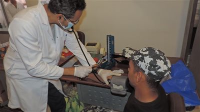 حملة للتبرع بالدم بمديرية أمن بورسعيد