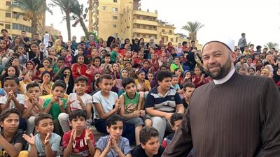 صورة مبهرة للأطفال في البرنامج الصيفي بمسجد عمرو بن العاص | صور 