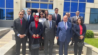 وفد تنسيقية شباب الأحزاب يزور مدينة الروبيكي لصناعة الجلود