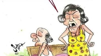 الناس والصيف فى كاريكاتير فيتو