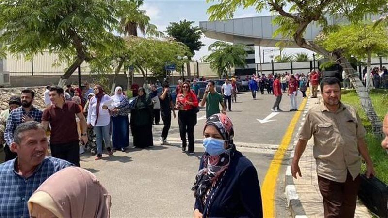 تجربة إخلاء مبني