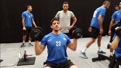 منتخب الطائرة يخوض تدريباته استعدادا لبطولة العالم