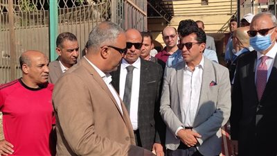 وزير الرياضة: الانتهاء من كافة الأعمال الإنشائية لنادي القناطر