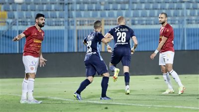 بيراميدز يتقدم على سيراميكا كليوباترا 1/0 بالشوط الأول في الدوري 