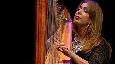 أنغام الهارب الساحرة بأنامل ياسمين حربي في القاهرة والإسكندرية