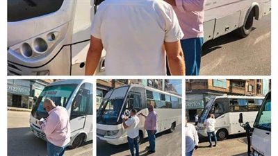 ضبط 12 سيارة سرفيس غير ملتزمة بالتعريفات المحددة في الجيزة