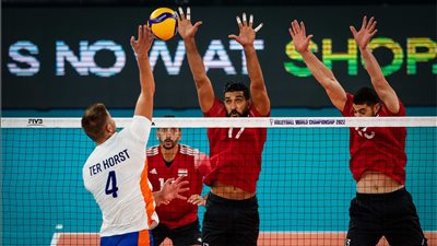 منتخب الطائرة يخسر أمام هولندا في بطولة العالم بسلوفينيا | صور