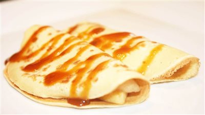 طريقة عمل فطيرة الكريب بالمانجو | فيديو