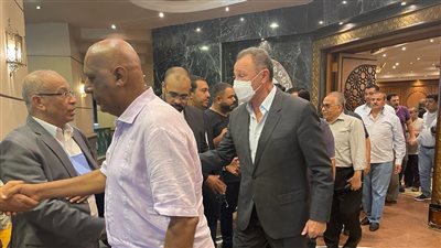 مجلس إدارة الأهلي يحضر عزاء أحمد مغربي كبير مشجعي القلعة الحمراء