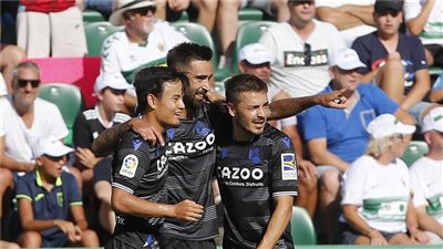 سوسيداد يفوز على إلتشي 0/1 في الليجا