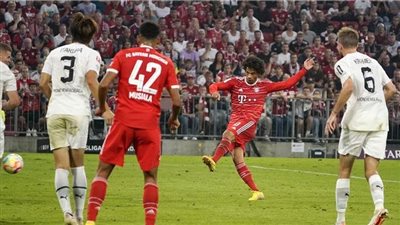 بايرن ميونخ يتعادل مع مونشنجلادباخ 1/1 في الدوري الألماني 