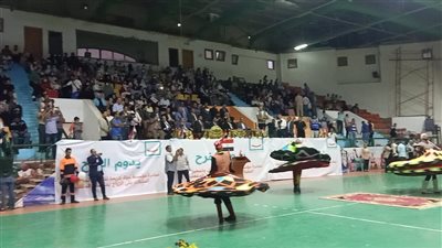 حياة كريمة تنظم عرسا جماعيا لأبناء الدقهلية في ستاد المنصورة| فيديو