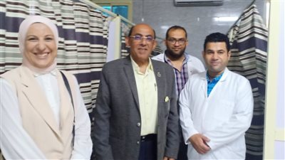 زيارة مفاجئة.. وكيل صحة الشرقية يتفقد مستشفى فاقوس النموذجي