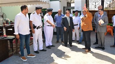 مدير أمن بورسعيد يصل لمقر انتخابات النادي المصري | صور