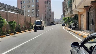 انتهاء رصف شارع المجزر الآلي بالوراق في الجيزة | صور 