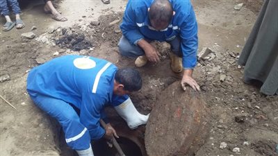 مياه القناة: حملة مكبرة لتطهير شبكات الصرف الصحي بثلاثة محافظات| صور