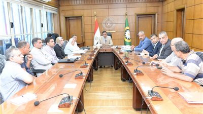 متابعة تنفيذ التوسعات الإنشائية الجارية بكوبري الجامعة علي النيل في المنصورة 