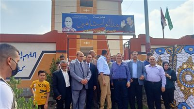 بالزغاريد.. افتتاح مدرسة عبد التواب شاهين الإعدادية بالدقهلية |صور