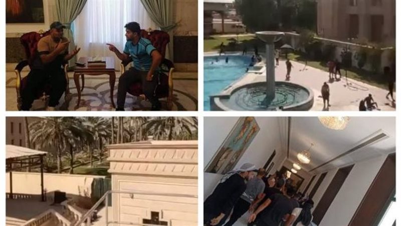 اقتحام المتظاهرين