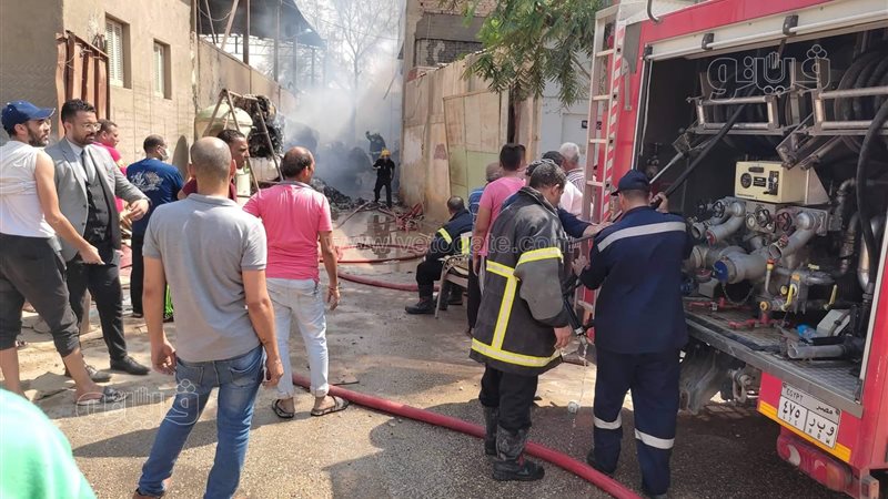 السيطرة على حريق