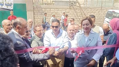  افتتاح مدرسة عبد الفتاح السيسي للتعليم الأساسي في الدقهلية | صور