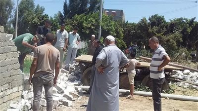 إزالة 68 حالة تعدي في حملات مكبرة بالبحيرة