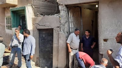 تشكيل لجنة لمعاينة عقار متصدع بحي غرب أسيوط 