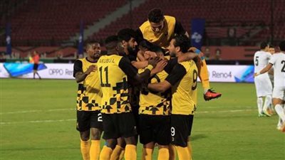 المقاولون يتقدم علي المصري 2-0 بالشوط الأول 